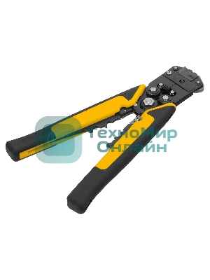 Щипцы для зачистки электропроводов Denzel 0,2-6 мм2, функция обрезания проводов