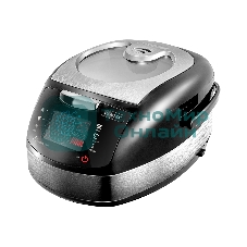 Мультиварка Centek CT-1472 Ceramic черный/сталь, 860 Вт, 5.0 л, LED, 21 программа