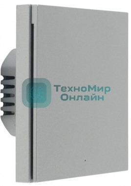 Выключатель умный Aqara H1 EU 1-нокл. с нейтралью серый (WS-EUK03GR)