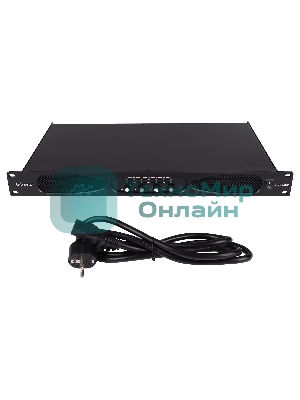 Усилитель Intrend ALS 4500 Четырехканальный, 4х500Вт/8Ом, 4х800Вт/4Ом, 2х1600Вт/8Ом