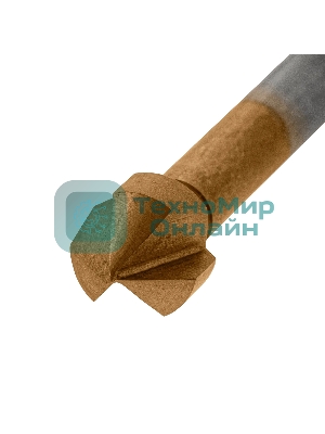 Зенковка конусная Denzel под М5, HSS, по металлу, цилиндрический хвостовик