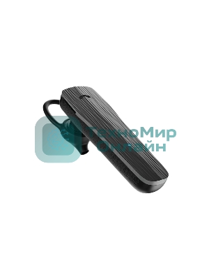 Беспроводная гарнитура Olmio BTH-05 черный, моно-гарнитура, Bluetooth, заушное крепление, до 4 ч