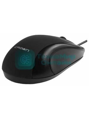 Мышь проводная CROWN CMM-312 черный