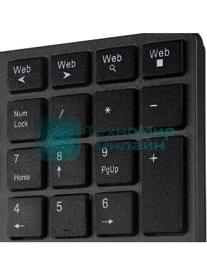 Клавиатура SVEN KB-E5300W беспроводная, радиоканал, чёрный