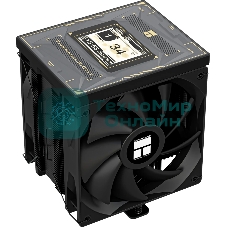 Устройство охлаждения(кулер) Thermalright Burst Assassin Vision 120 Soc-AM5/AM4/1200/1700/1851 черный 4-pin 25.6dB Al+Cu LCD Ret (BA120-VISION-BL)