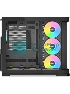 Корпус SAMA V60, Midi-Tower, чёрный, 7 x 120 мм