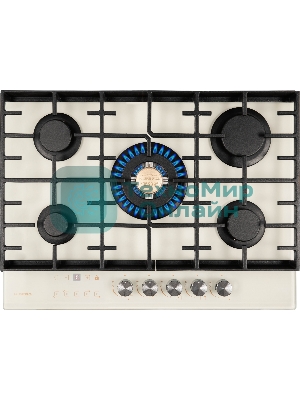 Варочная поверхность HIBERG VM 7155 Y, бежевый