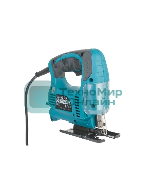 Лобзик электрический Makita 4326 Лобзик,в\рук, 450Вт,3100об\м,ход-18мм,рез-65мм,1.8кг,кор