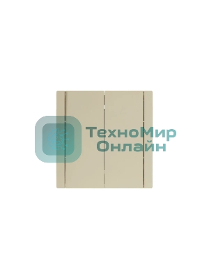 Выключатель IEK FORTE&PIANO FP405 2-кл 10А ваниль
