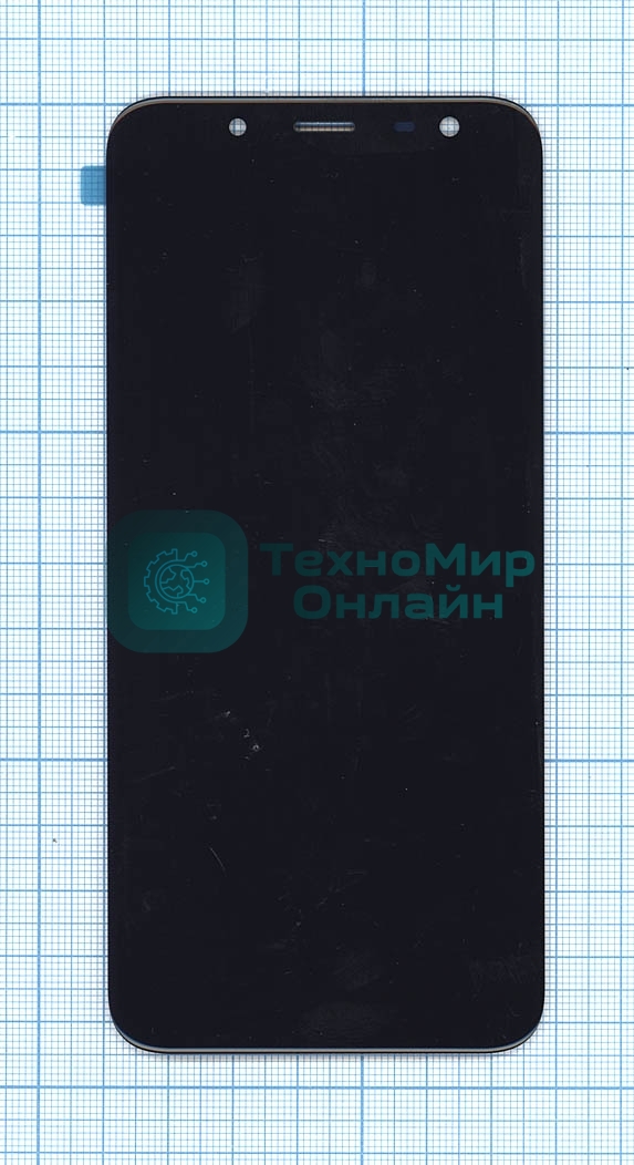 Дисплей для Samsung Galaxy J6 2018 SM-J600F в сборе с тачскрином (TFT) черный