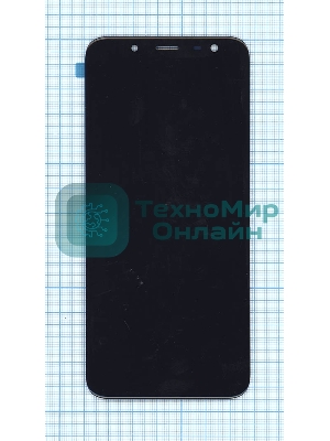 Дисплей для Samsung Galaxy J6 2018 SM-J600F в сборе с тачскрином (TFT) черный