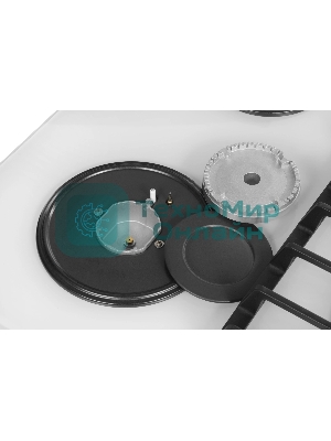 Газовая варочная панель Vitek VGH 6420 WG стекло белое