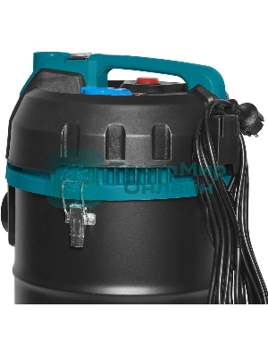 Пылесос профессиональный Bort BSS-1530 черный, 300/1500 Вт, уборка влажная/сухая, пылесборник мешок/контейнер 30л