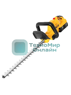 Кусторез аккумуляторный Denzel RBC510-36 Li-ion, 36 В, 4 А·ч, нож 510 мм, поворотная ручка