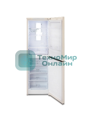 Холодильник Бирюса B-G940NF бежевый двухкамерный 210/130 л морозилка снизу, No Frost