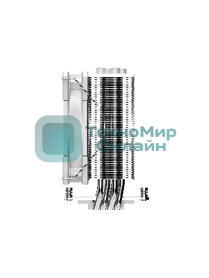 Кулер ID-COOLING SE-224-XTS ARGb белый 120мм алюминий/медь 1500rpm 29db 4-pin 220W 151мм