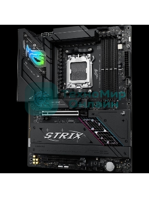 Материнская плата ASUS ROG STRIX B850-F GAMING WIFI, AM5, AMD B850, 4xDDR5, 2xSATA, 4xM.2, 1xPCIe 5.0 x16, 1xPCIe 4.0 x16, 1xPCIe x4, 1xDP, 1xHDMI, 1x2.5Gb LAN, 1xUSB-C 20Gbps, 1xUSB-C 10Gbps, 3xUSB-A 10Gbps, 4xUSB 5Gbps, 4xUSB 2.0, 3x3.5 мм, 7.1, ATX