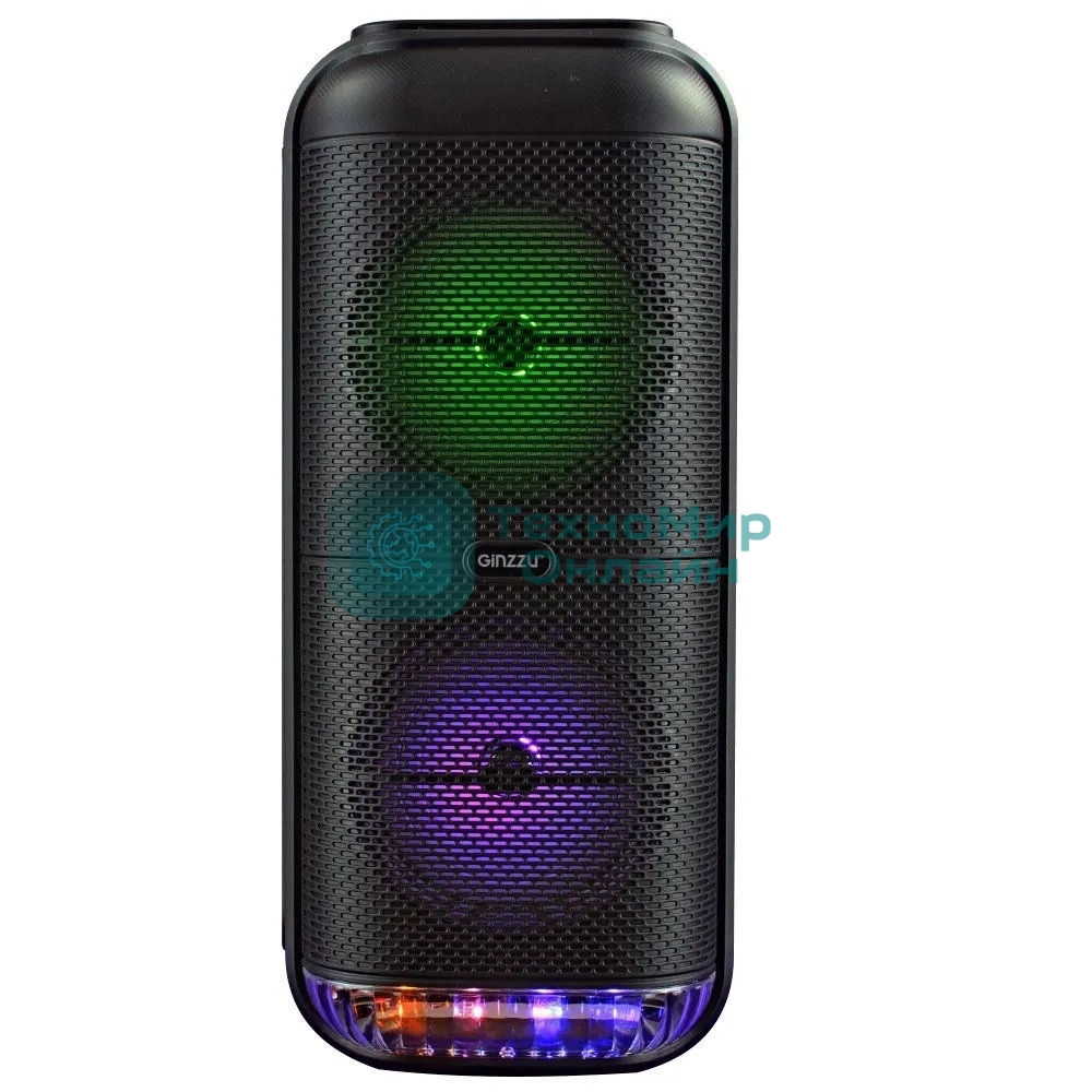 Акустическая система Ginzzu GM-235, Midi, BT/USB/TF/FM/MIC