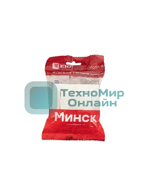 Кнопка звонка EKF ERV10-026-10 СП, Минск, 10А, белый