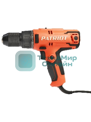 Дрель-шуруповерт Patriot FS 313, 300 Вт, 35 Нм, щеточный