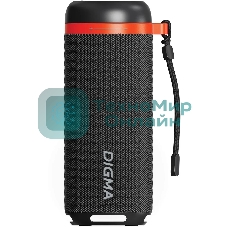 Колонка портативная Digma D-PS1521 черный 16W 2.0 BT 10м 1800mAh