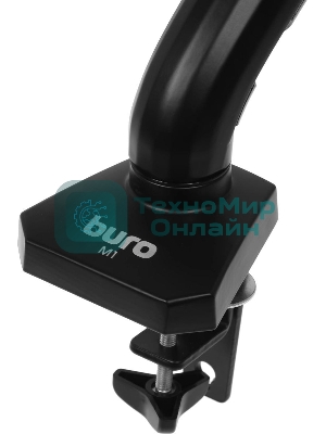 Кронштейн для мониторов ЖК Buro M1 черный 15