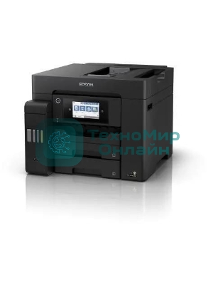 МФУ струйное Epson L6550 (C11CJ30404), A4, цветной, печ. до 25/12 стр/мин.(ч/б/цв.), скан. до 27.5 стр/мин., 4800x2400 dpi (печ.), 2400x1200 dpi (скан.), Ethernet, USB, Wi-Fi