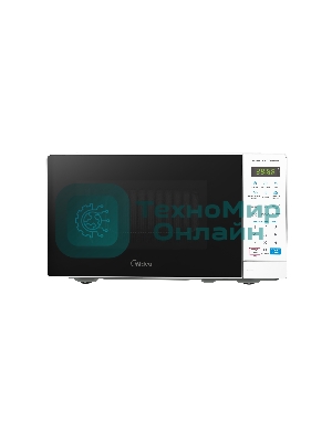 Микроволновая печь Midea EM719M2Z-W белый, 19 л, 700 Вт, переключатели - сенсор