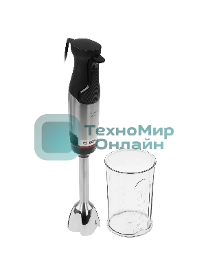 Блендер погружной Bosch MSM6M610 черный, 1000 Вт, плавная регулировка