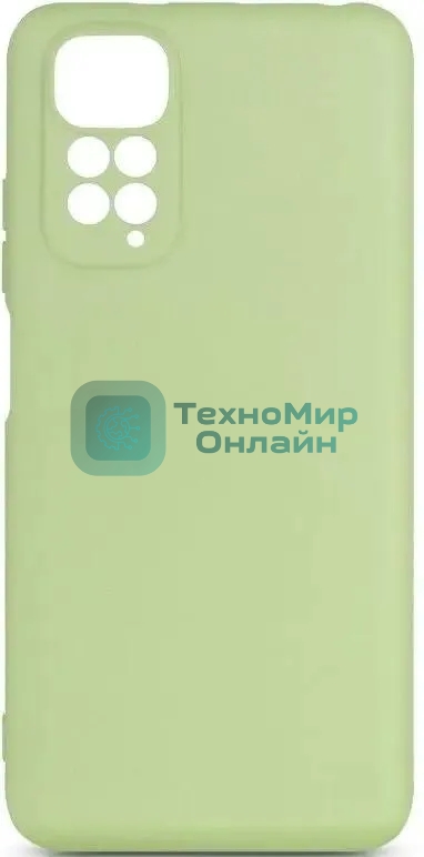 Чехол (клип-кейс) DF xiCase-61 для Xiaomi Redmi Note 11/11s зеленый