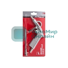 Пистолет продувочный Matrix с удлиненным соплом, пневматический, 135 мм