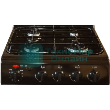 Плита комбинированная Cezaris ПГЭ 1000-03 коричневый, конфорок 4 шт, духовка 45 л, 51 см x 85 см x 52 см