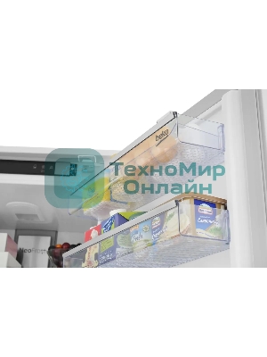 Встраиваемый холодильник Beko Diffusion BCNA306E2S двухкамерный белый