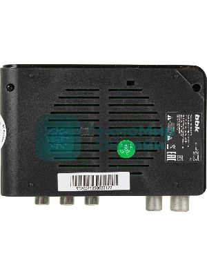 Приставка для цифрового ТВ BBK SMP027HDT2 черный, DVB-T2, DVB-T, HDMI, USB 2.0