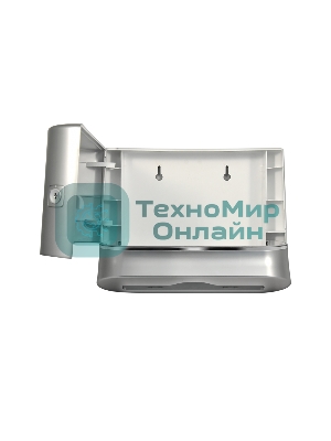 Диспенсер бумажных полотенец Puff 5135S, хром, с замком, ABS-пластик