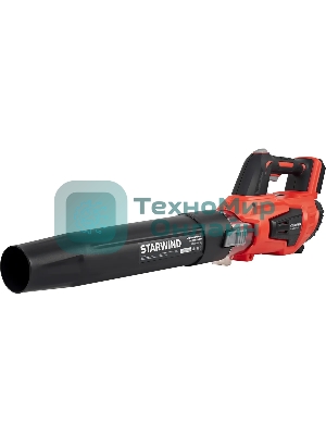 Воздуходувка Starwind SBB-570.20-0.0 пит.:от аккум. красный/черный