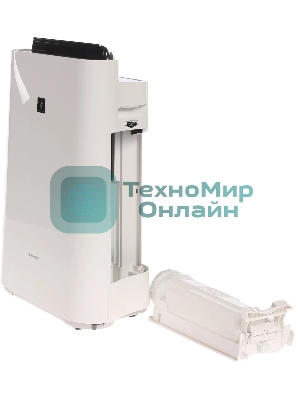 Климатический комплекс Sharp KC-D51RW белый, 38 м², 2.5 л, HEPA-фильтр, ионизация Plasmacluster, гигростат
