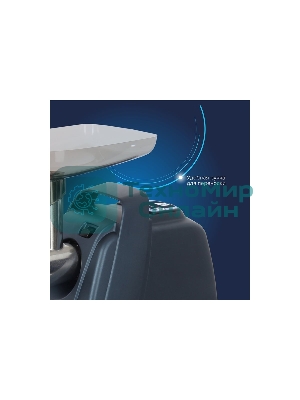 Мясорубка электрическая Аксион М62.03 синий, 2000 Вт, 4.0 кг/мин, реверс, защита от перегрузки, насадки - 6