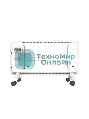 Конвектор электрический Thermex Frame 1500E белый, 1500 Вт, 20 м2, термостат, дисплей, WiFi