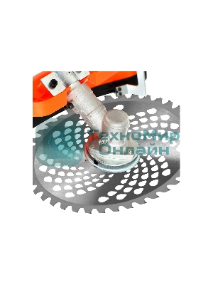 Электротриммер PATRIOT ET 1200 +нож 250304400 мощность 1100Вт, диам.диска 23см, леска 2.4мм, захват 46см