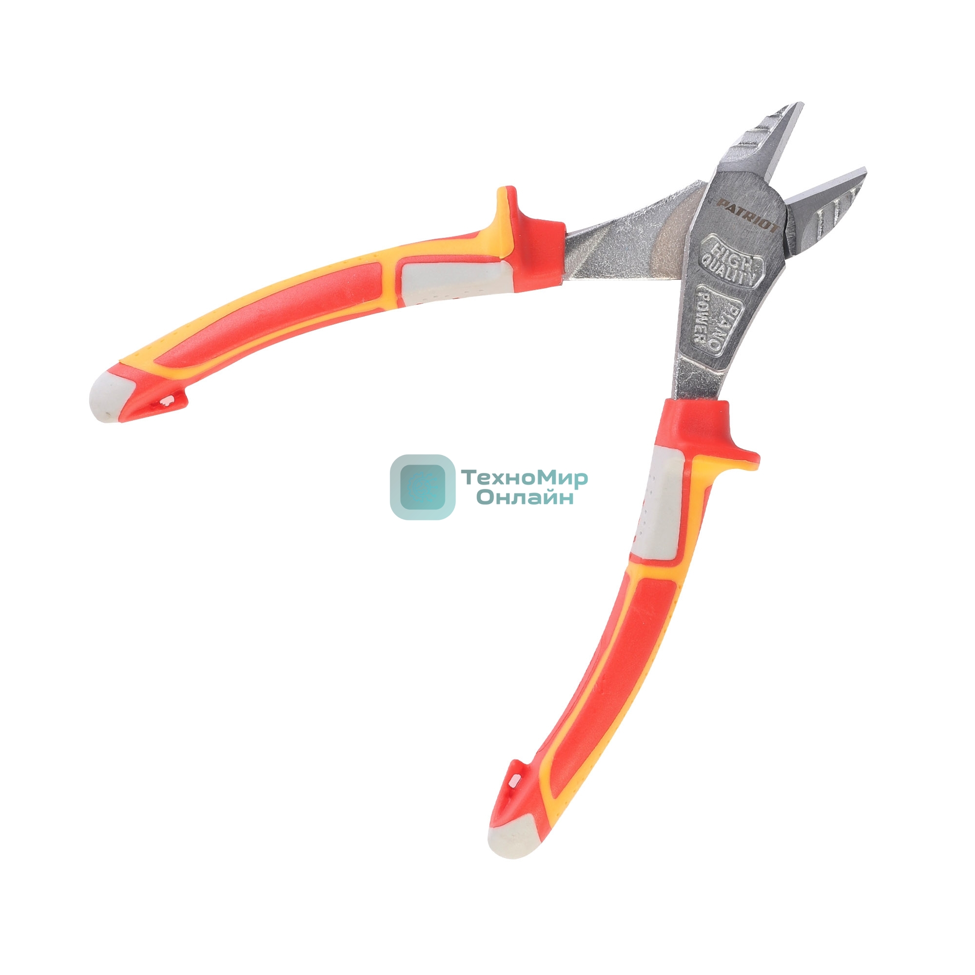 Кусачки диэлектрические Patriot DCP 180 DN, 1000 V, Cr-V, 180 мм
