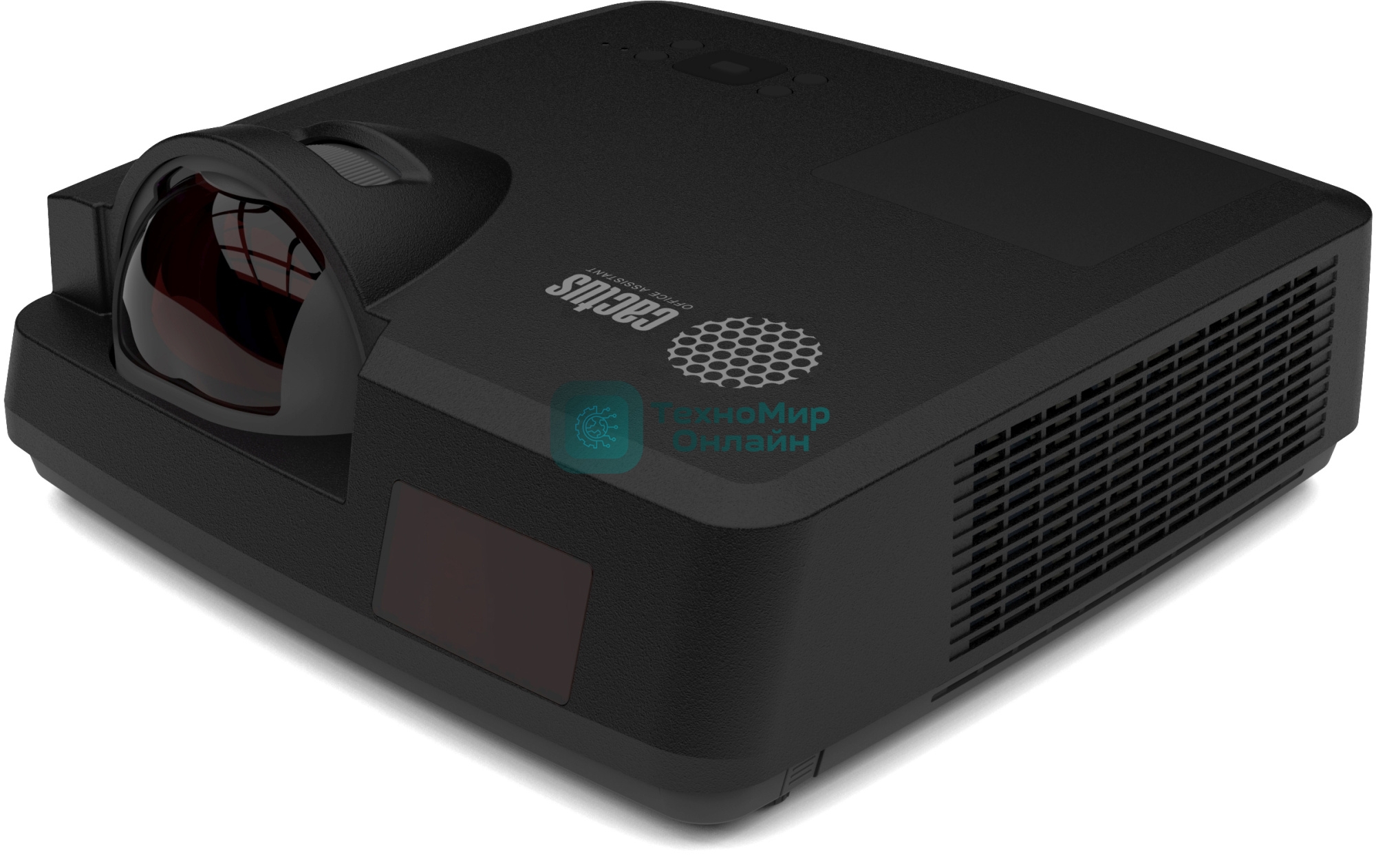 Проектор Cactus Bright CS-V1.B 3LCD 4000Lm ANSI (1024x768) 30000:1 ресурс лампы:10000часов 1xUSB typeA 1xUSB typeB 2xHDMI 4кг