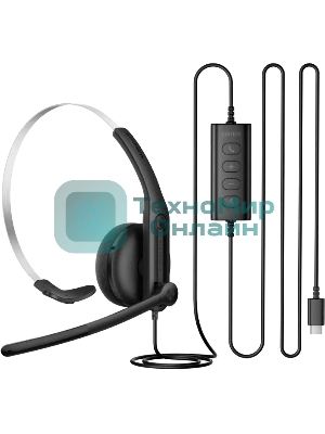 Проводные наушники Edifier CC100 черный, полноразмерные, Jack 3.5 мм