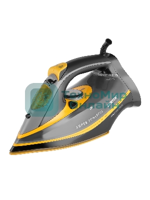 Утюг Centek CT-2358 желтый/черный, 3000 Вт, 50 г/мин, 190 г/мин, 380 мл