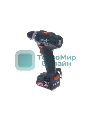 Дрель-шуруповерт Metabo PowerMaxx BS 12 6010365000, 12 В, 2 Ач, 40 Нм, щеточный