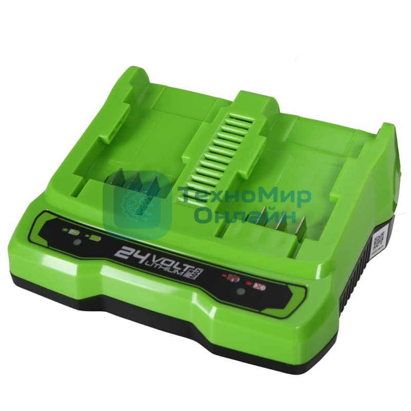 Зарядное устройство Greenworks G24X2UC2, 24V (2931907)