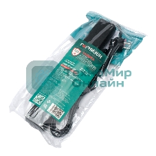 Сетевой фильтр Гарнизон 5 р, 10А, 2xUSB, 1.8 м, ур.защиты 4, черный, пакет