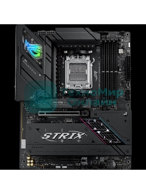 Материнская плата ASUS ROG STRIX B850-F GAMING WIFI, AM5, AMD B850, 4xDDR5, 2xSATA, 4xM.2, 1xPCIe 5.0 x16, 1xPCIe 4.0 x16, 1xPCIe x4, 1xDP, 1xHDMI, 1x2.5Gb LAN, 1xUSB-C 20Gbps, 1xUSB-C 10Gbps, 3xUSB-A 10Gbps, 4xUSB 5Gbps, 4xUSB 2.0, 3x3.5 мм, 7.1, ATX