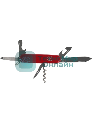 Нож перочинный Victorinox Sportsman (0.3803) 84мм 13 функций красный карт.коробка