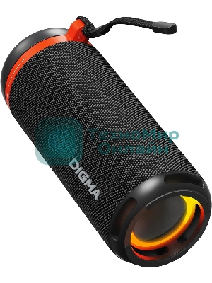 Колонка портативная Digma D-PS1521 черный 16W 2.0 BT 10м 1800mAh